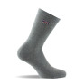 Mi chaussettes femme coloris gris motif noeud tricolore made in France