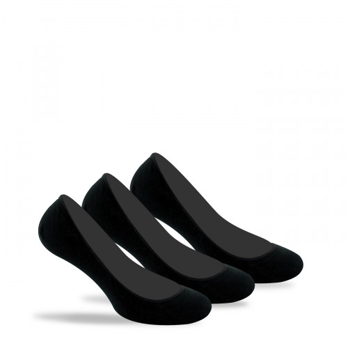 Pack de 3 paires de protèges pieds unis invisibles ultra-fin