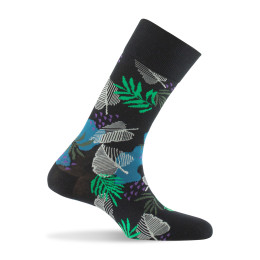 Mi chaussettes homme fantaisies noir