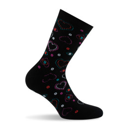 Mi chaussettes femme all over coeurs